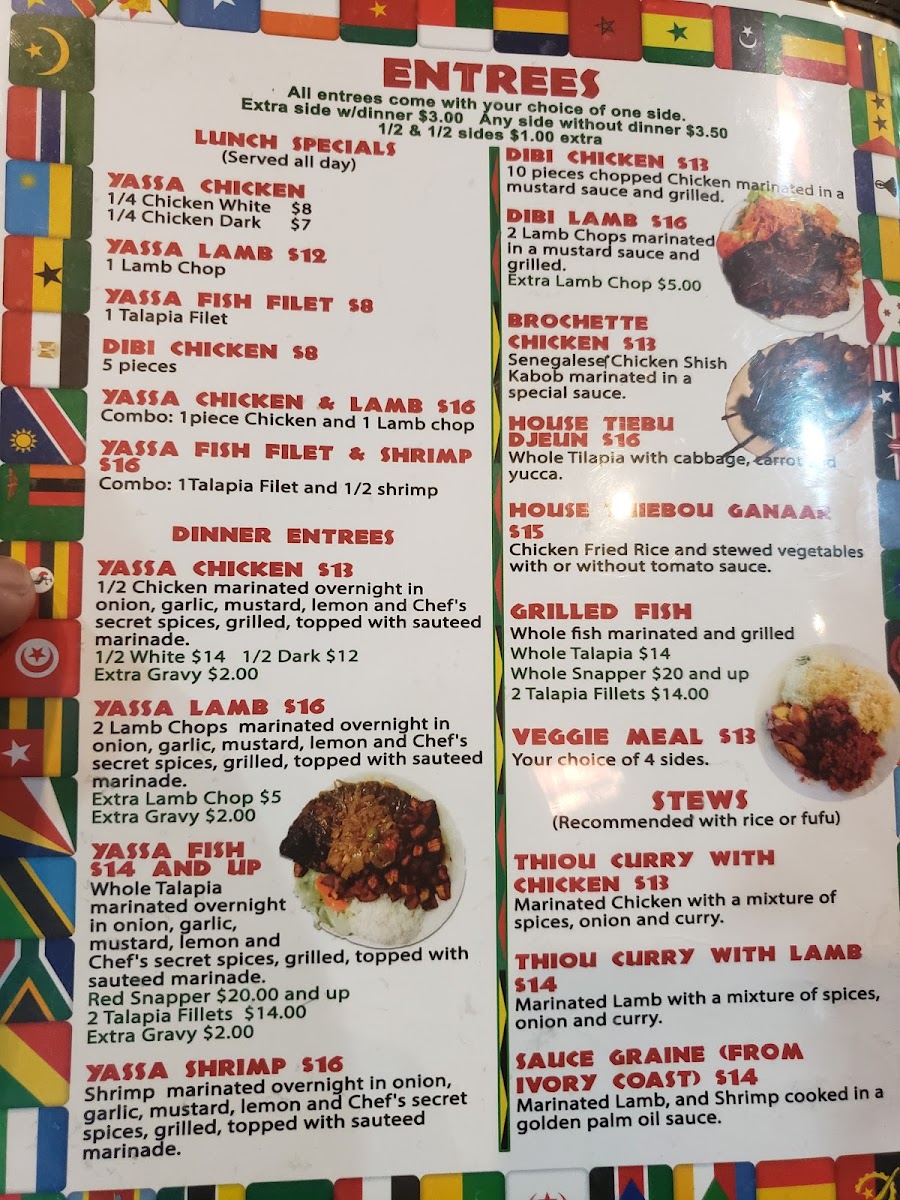 Menu Yassa African Restaurant-10