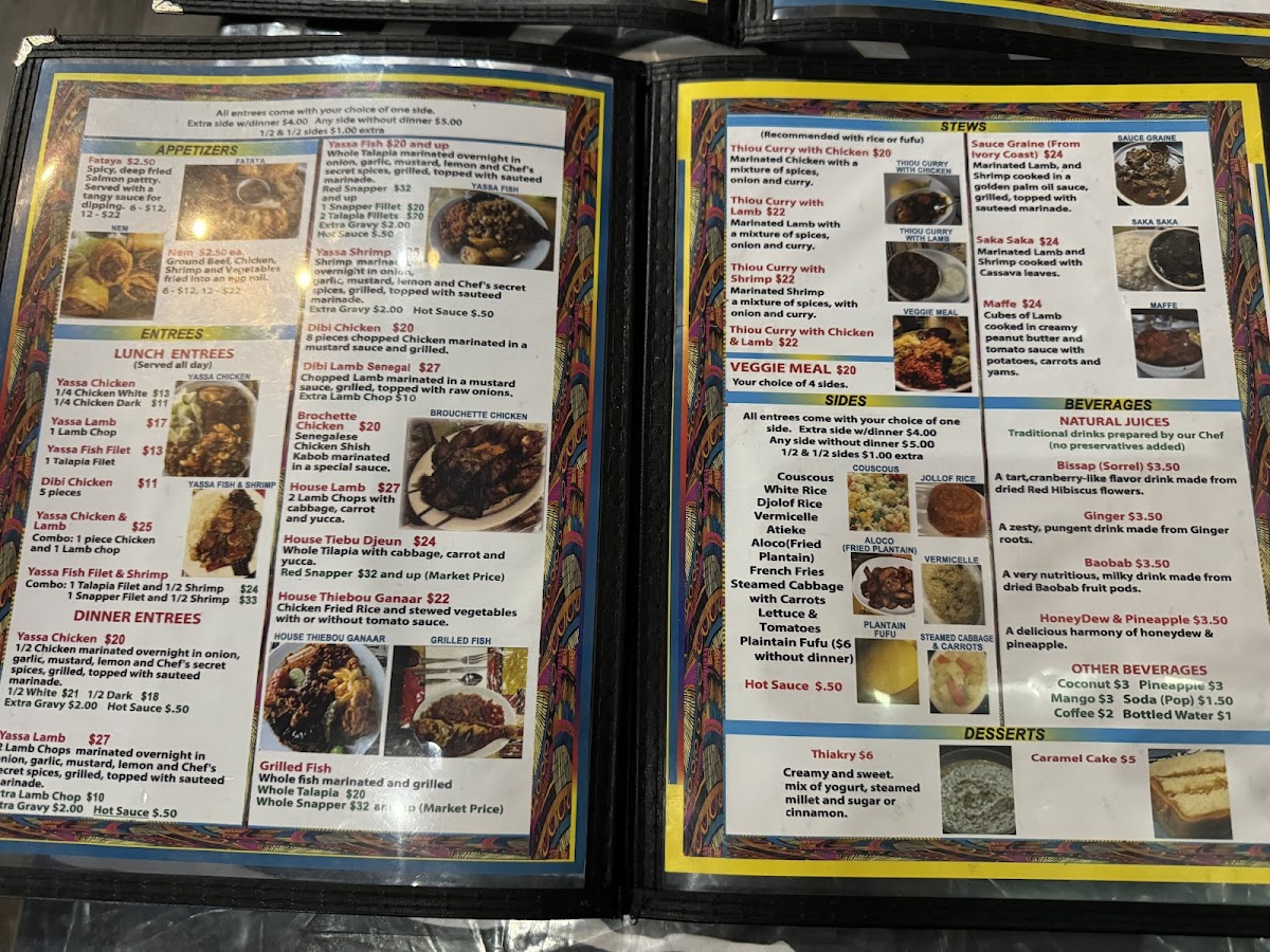 Menu Yassa African Restaurant-2