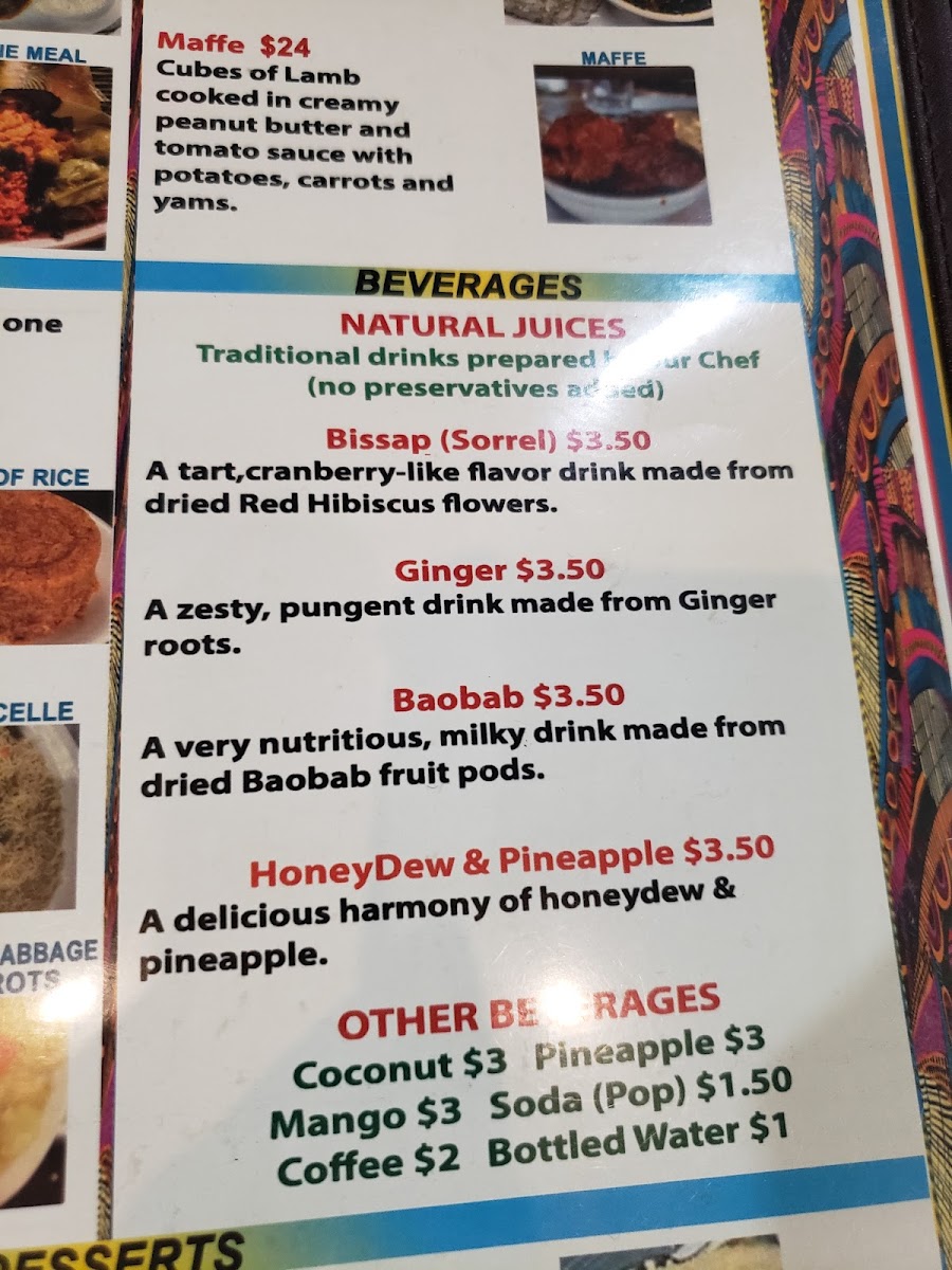Menu Yassa African Restaurant-5